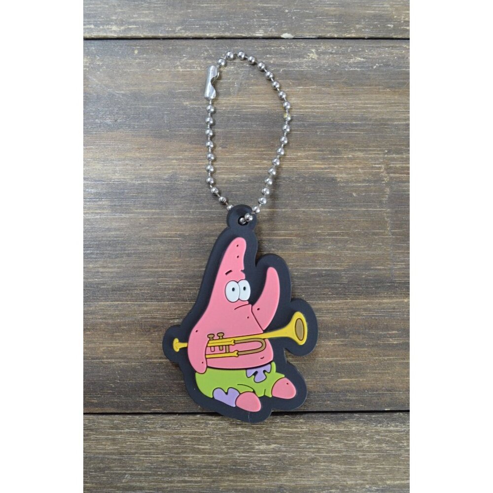 Viacom Patrick Star Bag Charm 2019 Stephen Hillenburg Rubber Spongebob Keychain